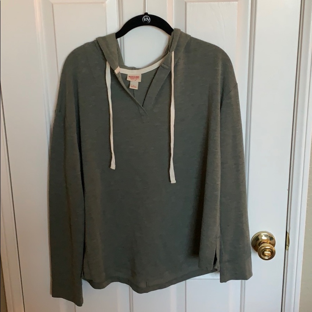 Dark Green Lightweight Hoodie